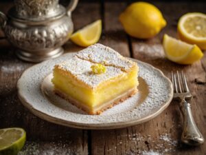 lemon bars with cake mix