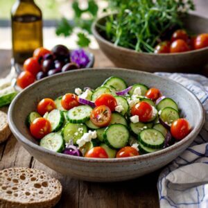 mediterranean cucumber salad