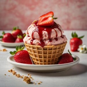 strawberry cheesecake ice cream