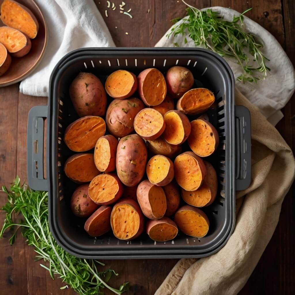 sweet potato air fryer