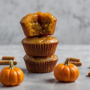 Why are my pumpkin muffins gummy?