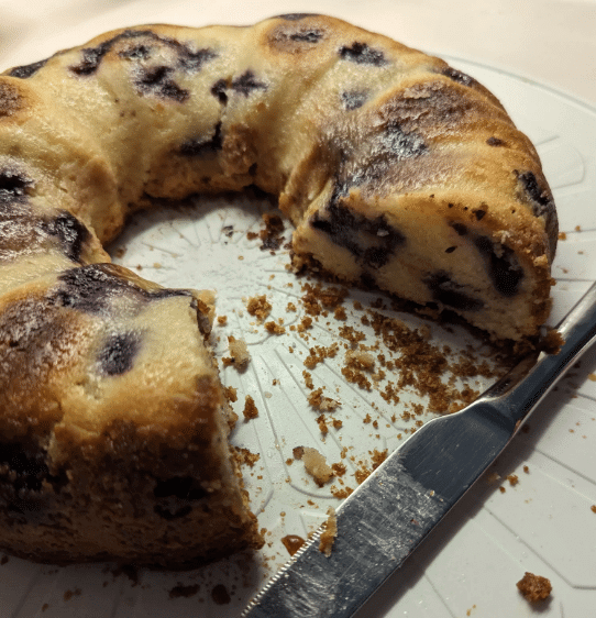 blueberry sour cream coffee cake