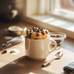 chocolate chip mug cake