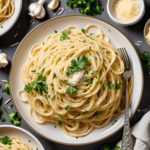 garlic butter noodles